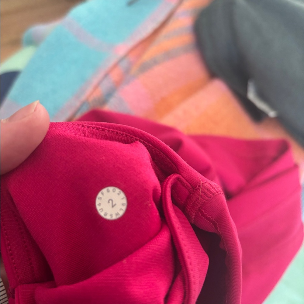 Lululemon Train Times Pant 25" Calypso Pink size 2 EUC - Picture 6 of 6